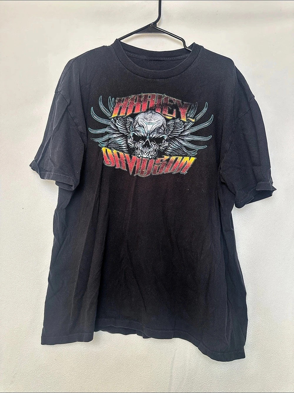 Harley-Davidson Thunderbird Harley-Davidson Albuquerque NM Motel T-Shirt Black